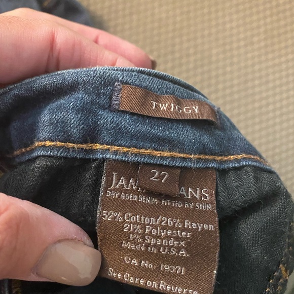 James jeans Twiggy style Size 27 - Picture 2 of 3